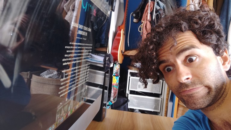 Niño Chico tiene ganas de escribir...