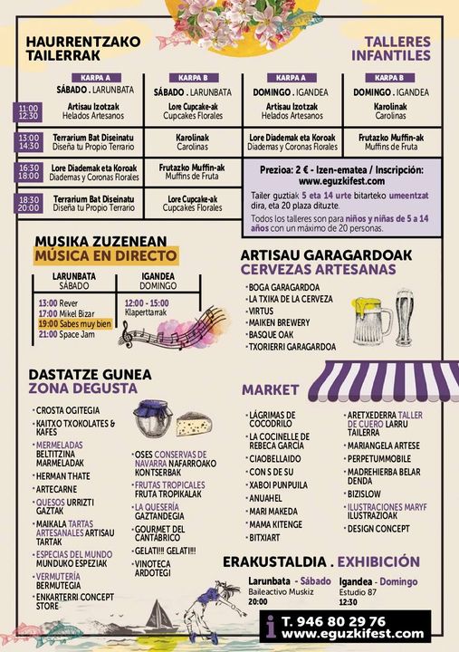 Concierto de Sabes Muy Bien en Eguzki Fest de Muskiz, Bizkaia 18/05/2019